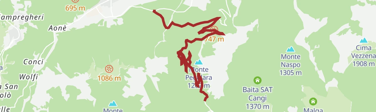 Route map: Menador